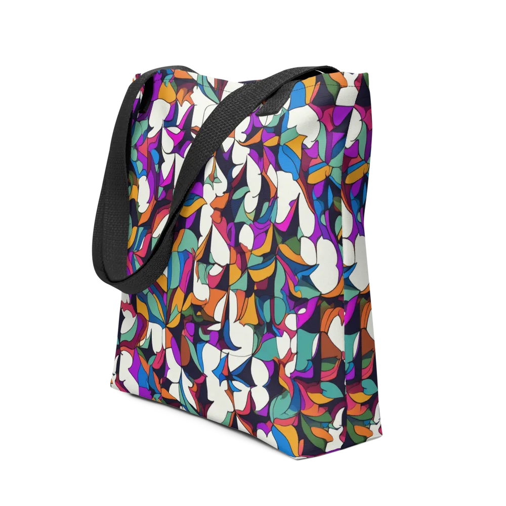 Electric Florilegium on Tote Bag — Front