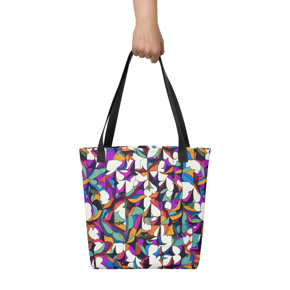 Electric Florilegium on Tote Bag — Front
