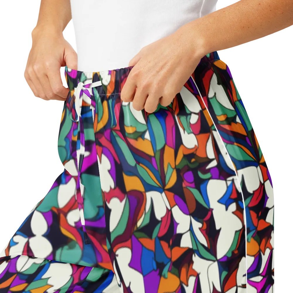 Electric Florilegium on Women's Pajama Pants — Product details