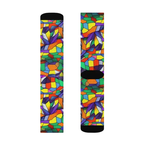 Stained Spectrum on a Socks