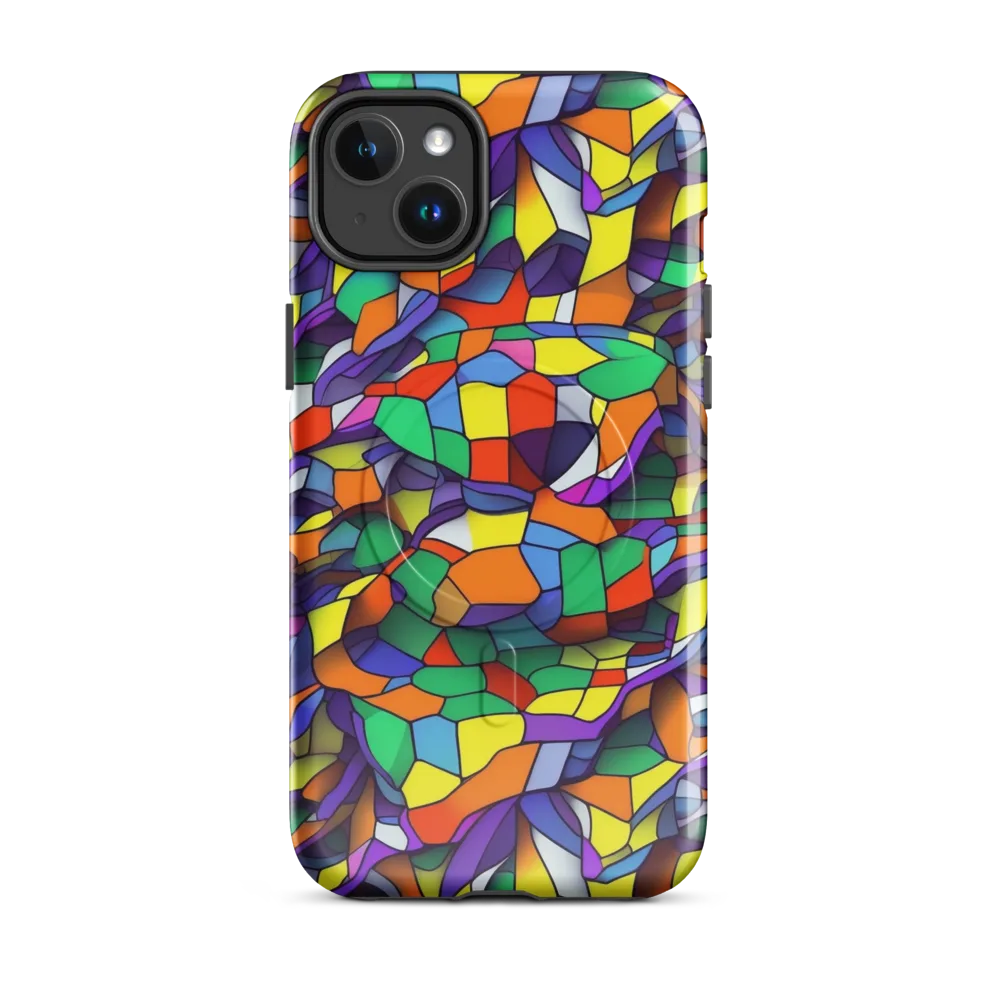 Stained Spectrum on MagSafe Tough Case for iPhone® — Front