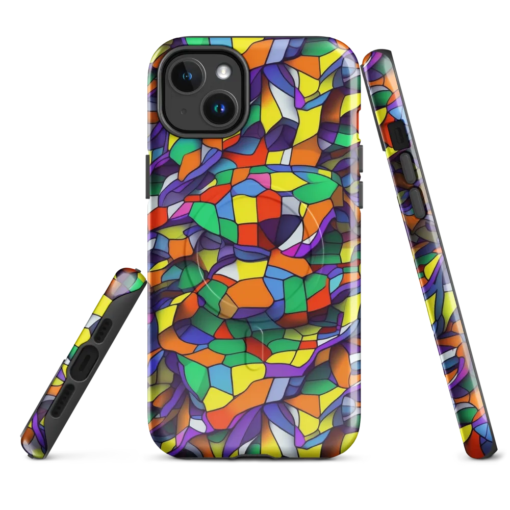 Stained Spectrum on MagSafe Tough Case for iPhone® — Front