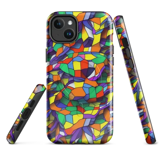Stained Spectrum on a MagSafe Tough Case for iPhone®