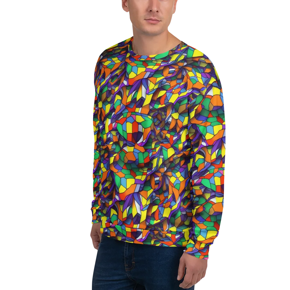 Stained Spectrum on Sweatshirt — Left Front
