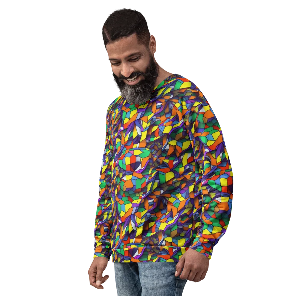 Stained Spectrum on Sweatshirt — Left Front