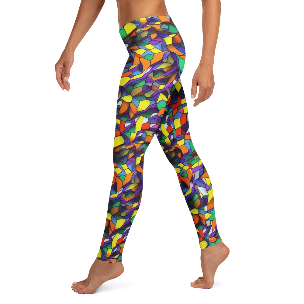 Stained Spectrum on Leggings — Left