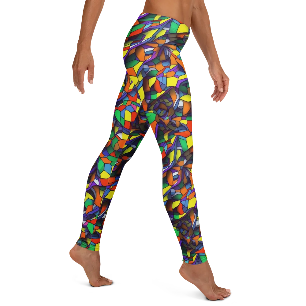 Stained Spectrum on Leggings — Right