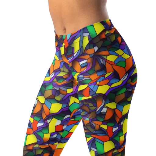 Stained Spectrum on a Leggings