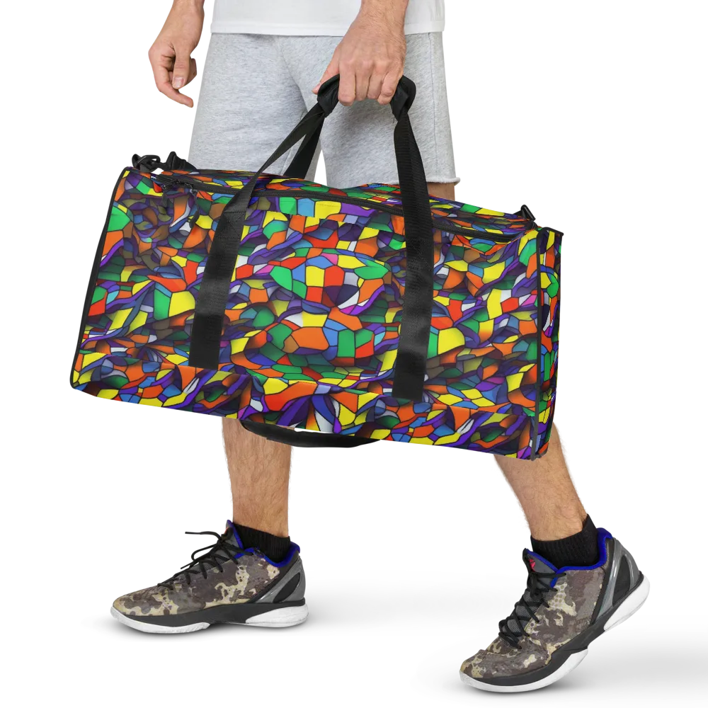 Stained Spectrum on Duffle Bag — Front