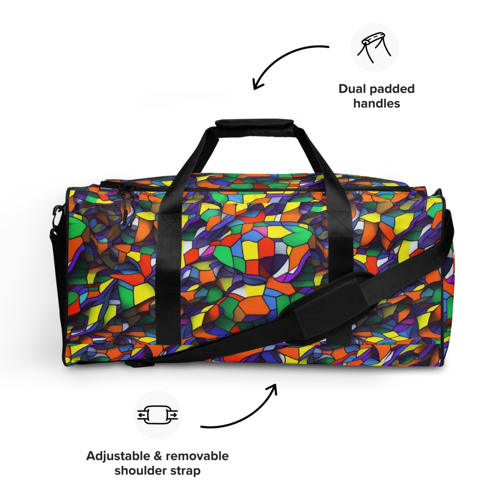 Stained Spectrum on Duffle Bag — Front