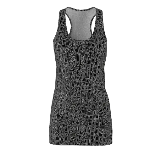 Noir Matrix on a Racerback Dress