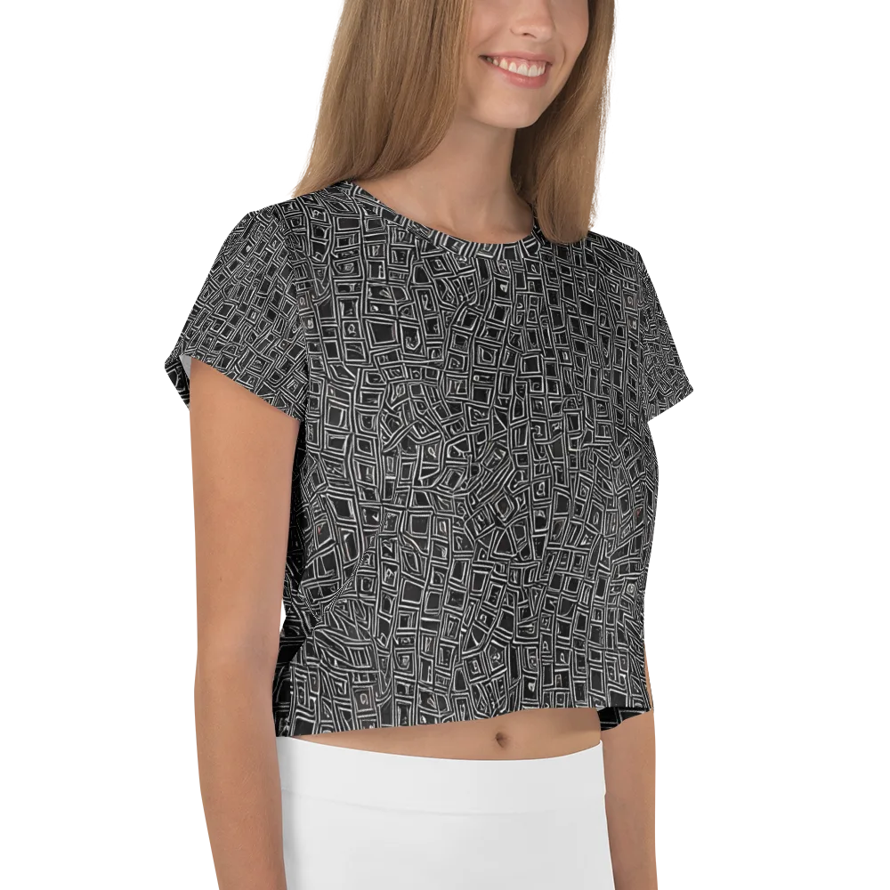 Noir Matrix on Crop Tee — Right