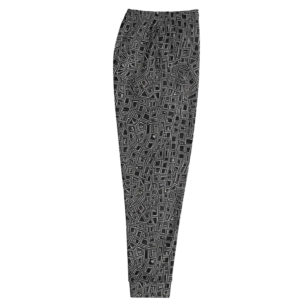 Noir Matrix on Men's Joggers — Right
