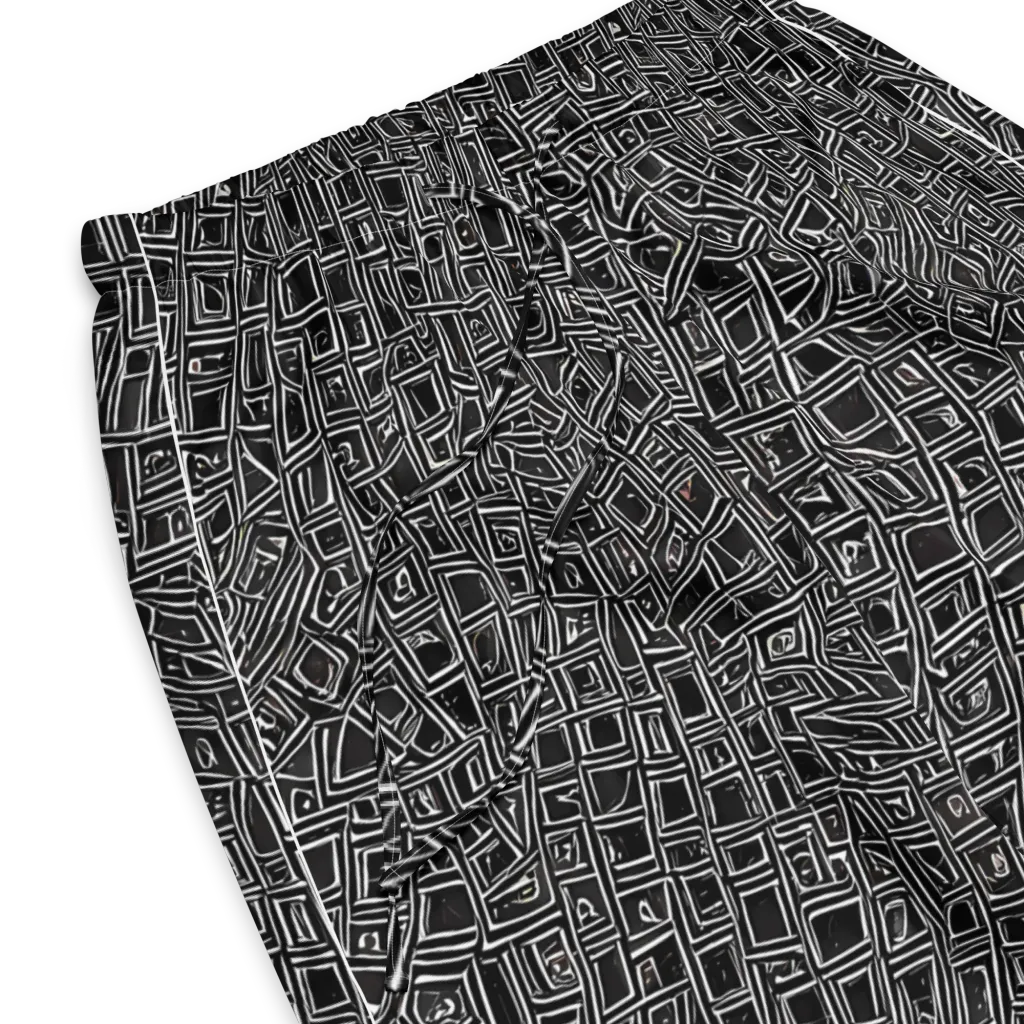 Noir Matrix on Women's Pajama Pants — Product details