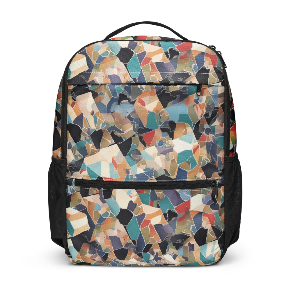 Shattered Riviera on Utility Backpack — Front