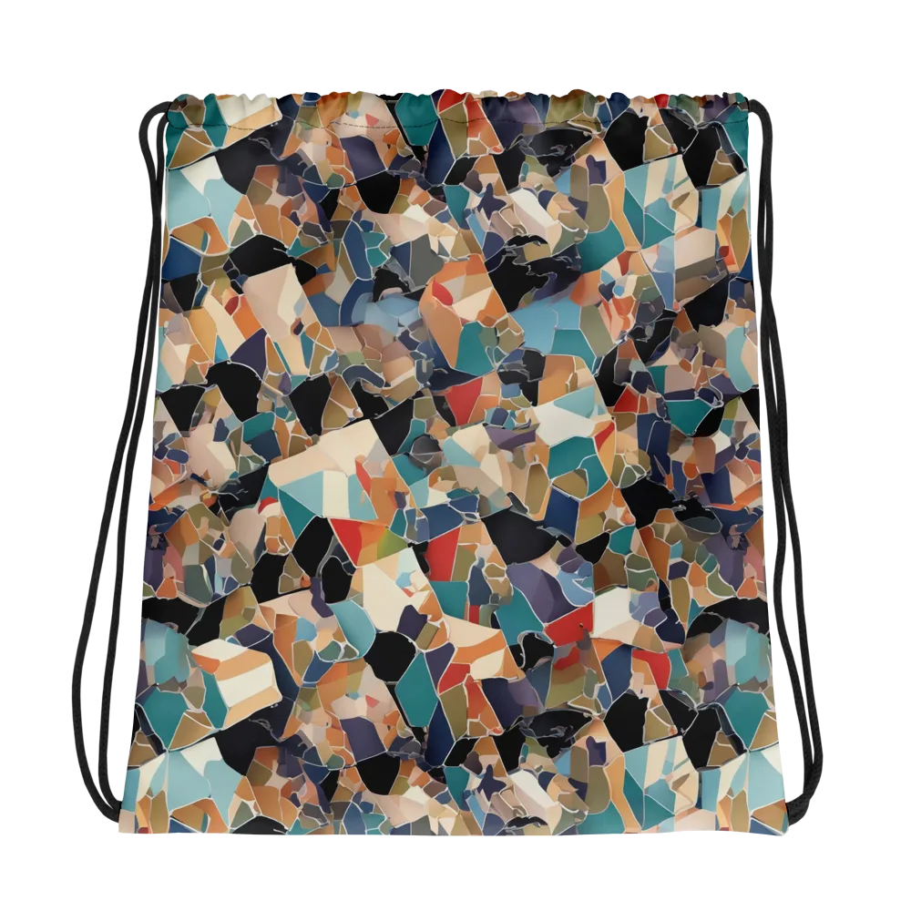 Shattered Riviera on Drawstring Bag — Photo