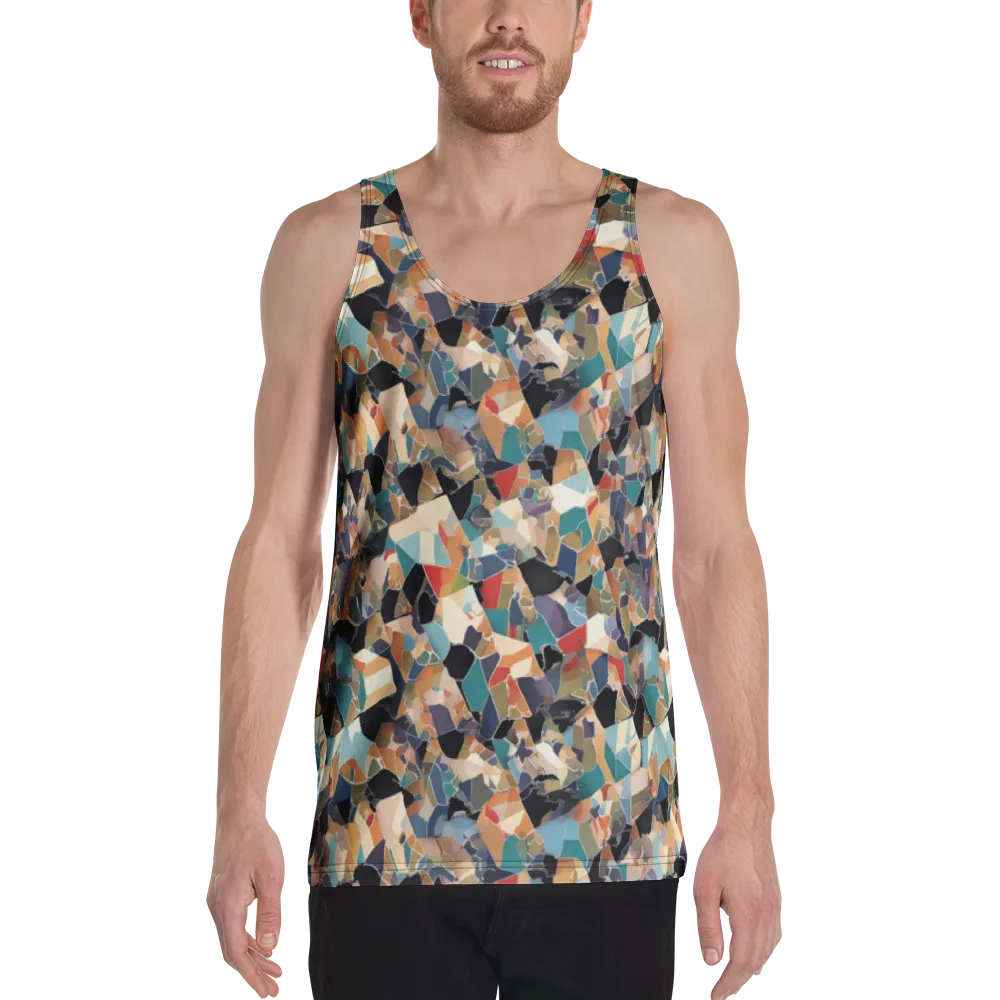 Shattered Riviera on Men's Tank Top — Front