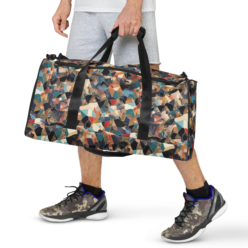 Shattered Riviera on Duffle Bag — Front