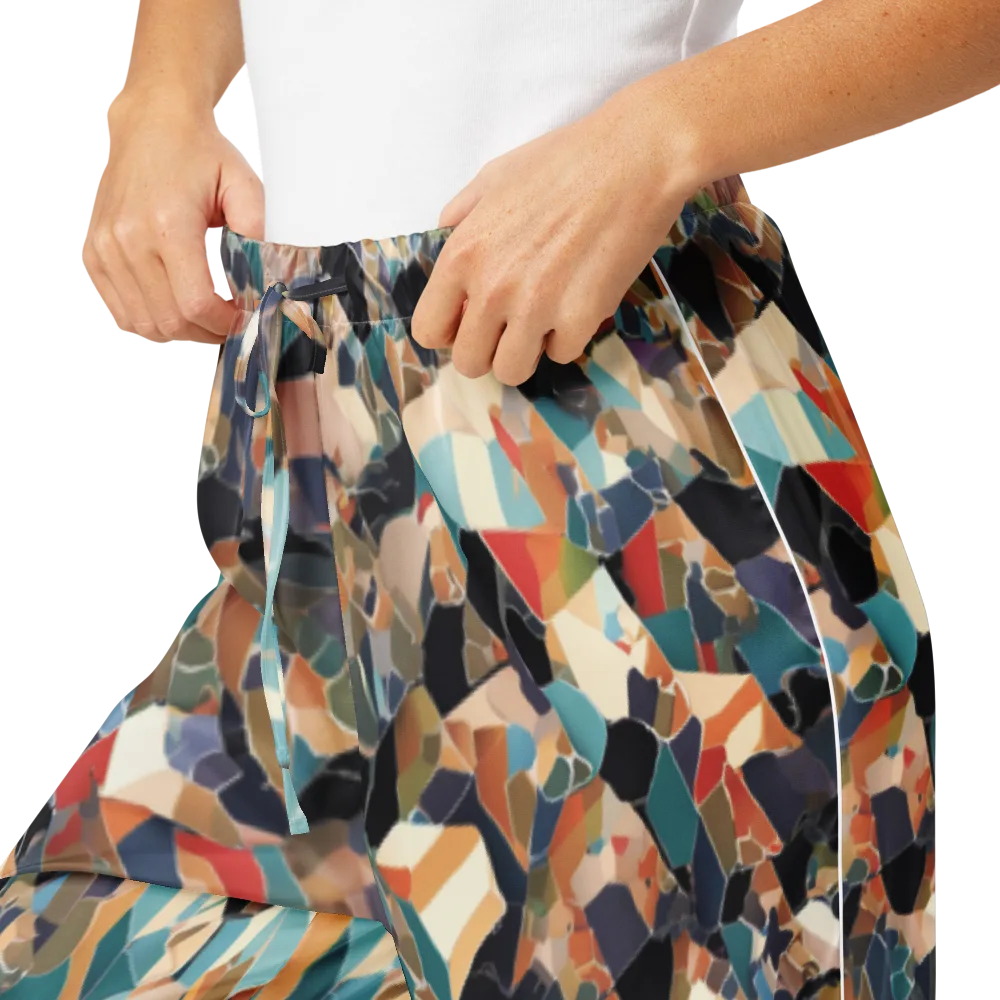 Shattered Riviera on Women's Pajama Pants — Product details