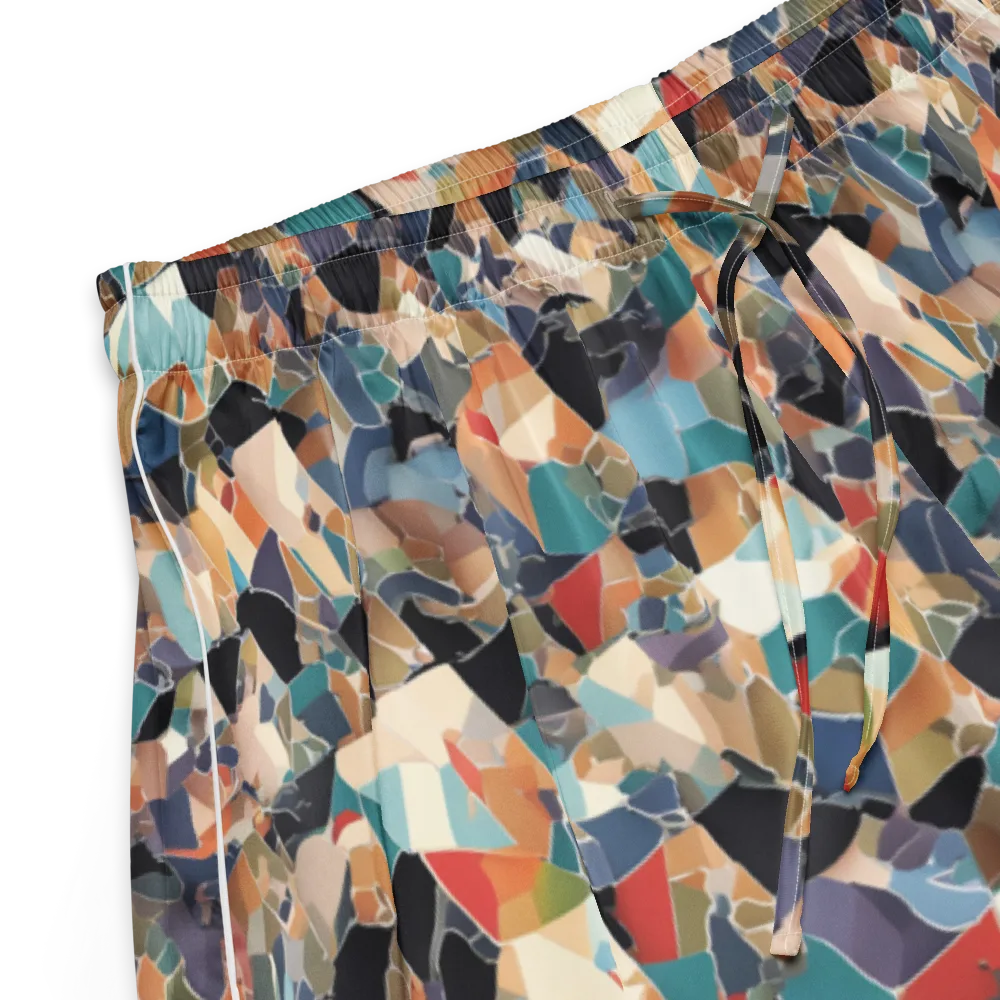 Shattered Riviera on Women's Pajama Shorts — Product details