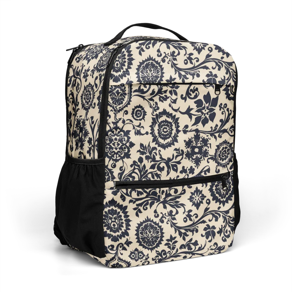 Nocturne Garland on Utility Backpack — Right Front