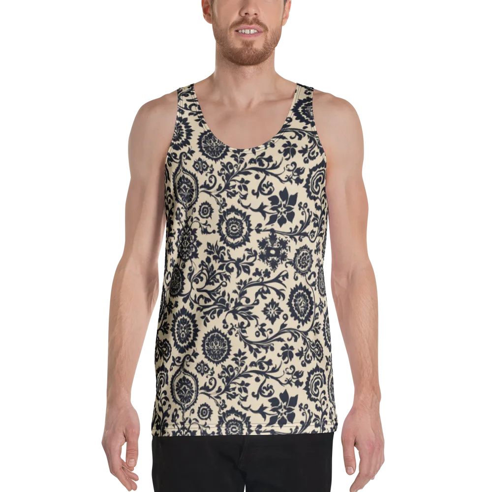 Nocturne Garland on Men's Tank Top — Front
