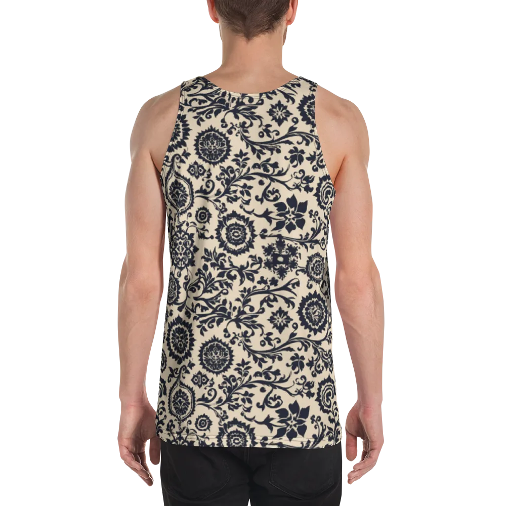 Nocturne Garland on Men's Tank Top — Back