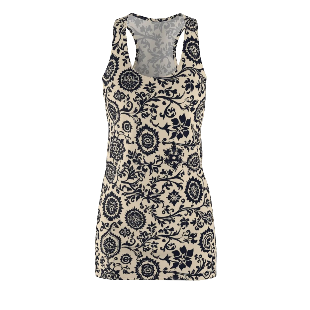 Nocturne Garland on Racerback Dress — Front