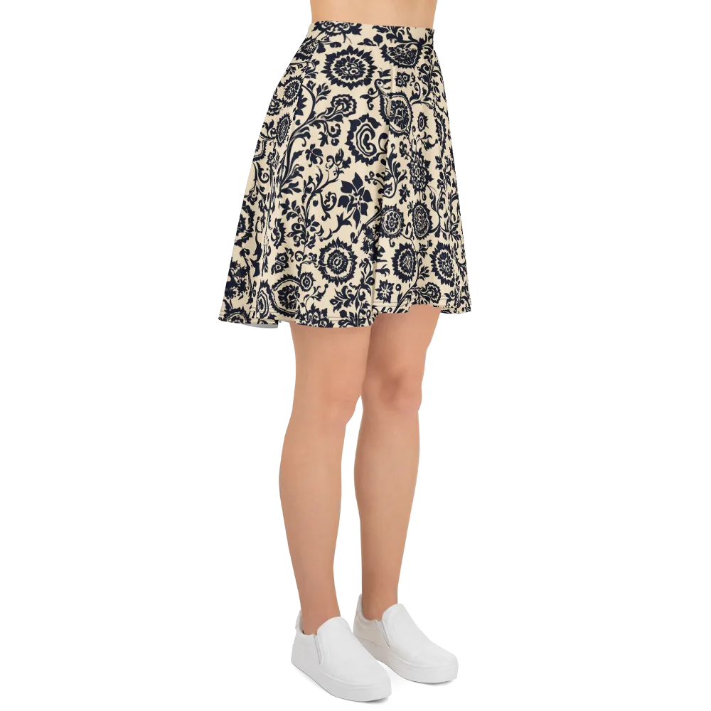 Nocturne Garland on Skater Skirt — Right