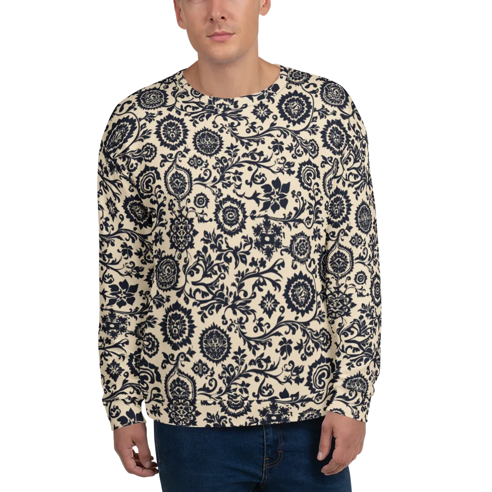 Nocturne Garland on Sweatshirt — Front