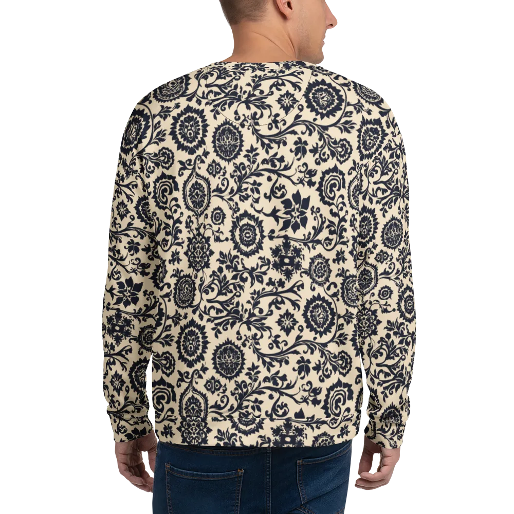 Nocturne Garland on Sweatshirt — Back