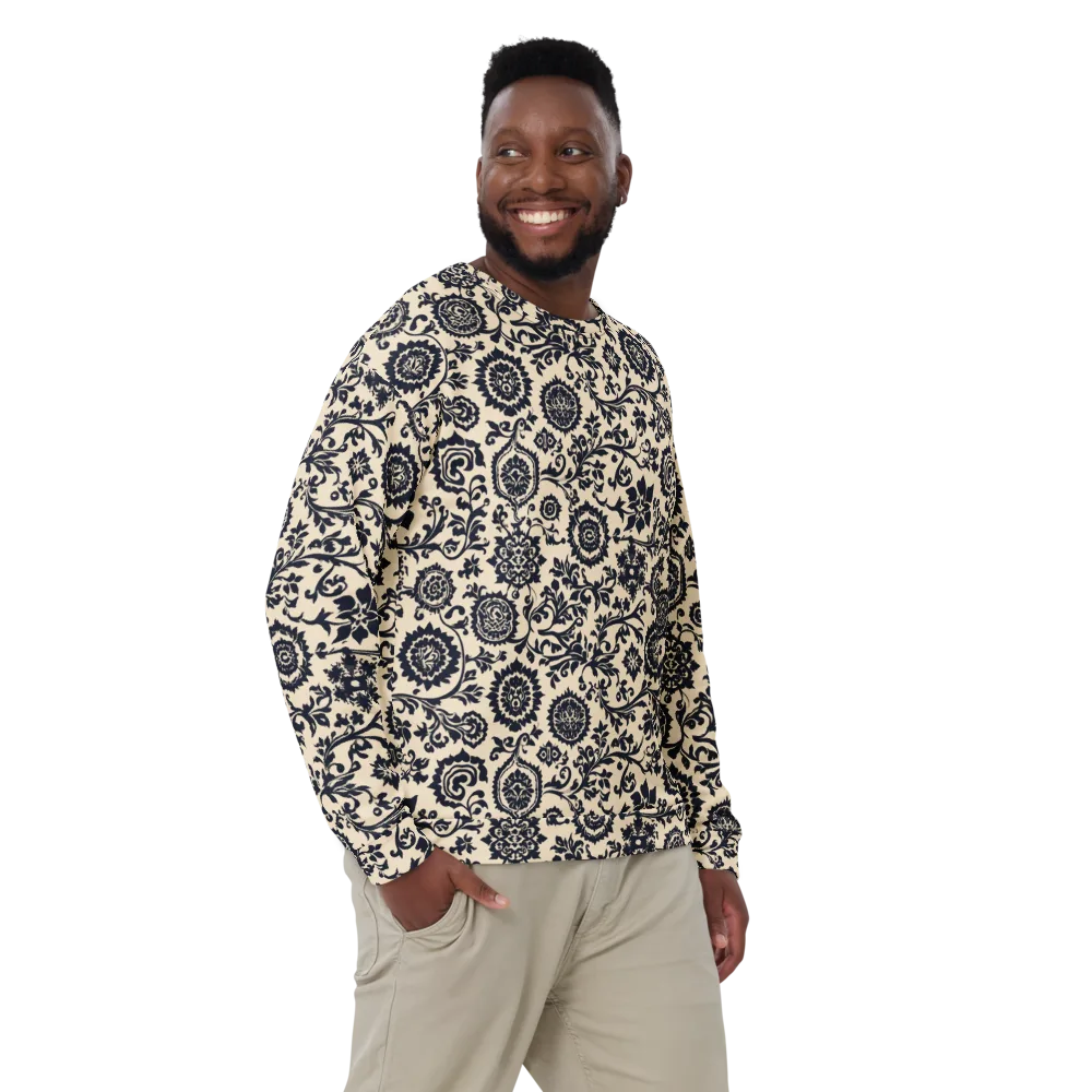 Nocturne Garland on Sweatshirt — Front