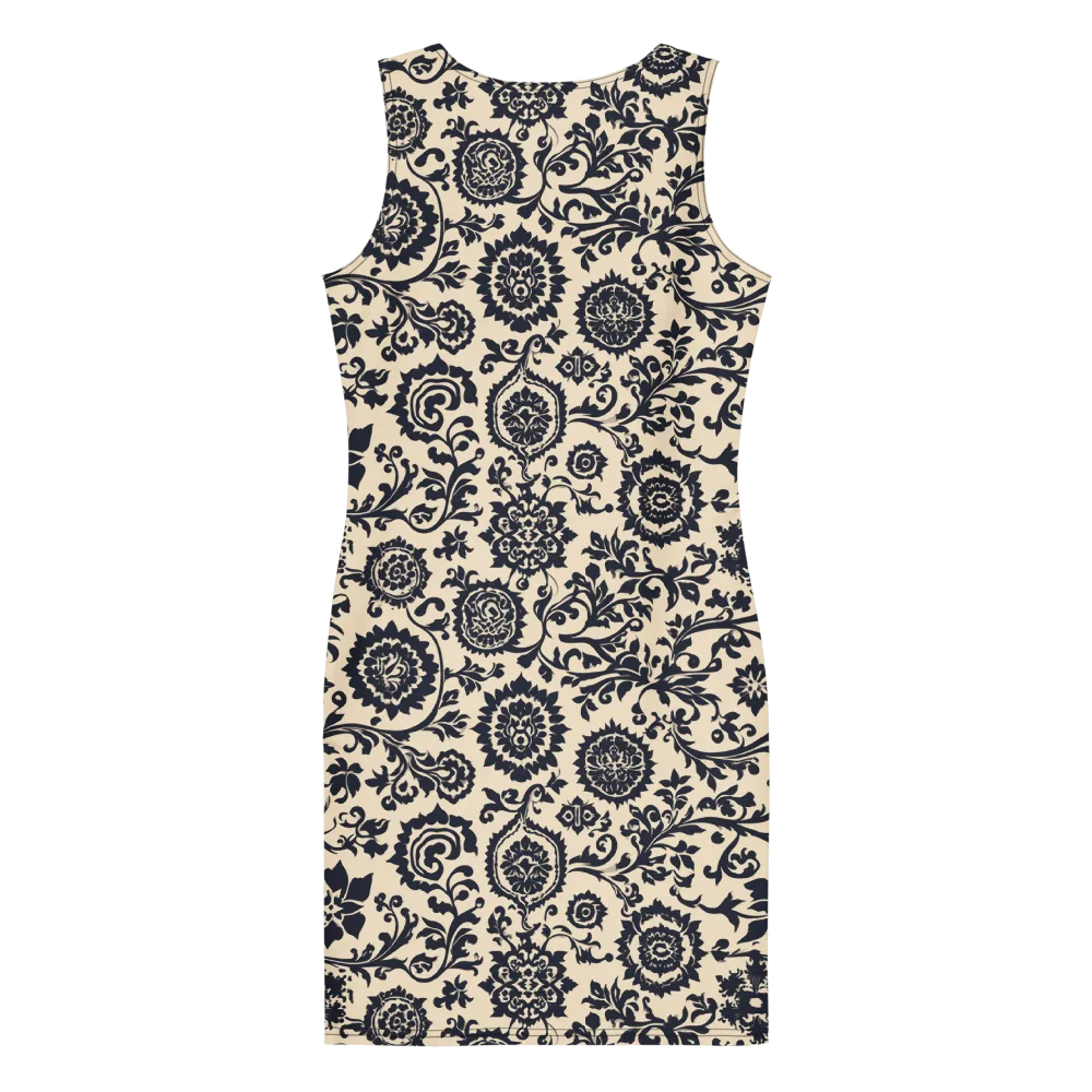 Nocturne Garland on Bodycon Dress — Back