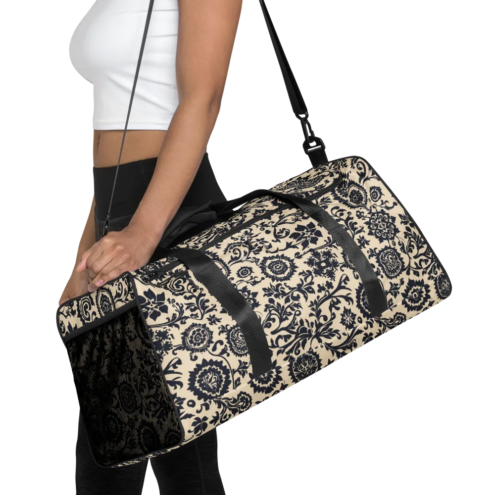 Nocturne Garland on Duffle Bag — Front
