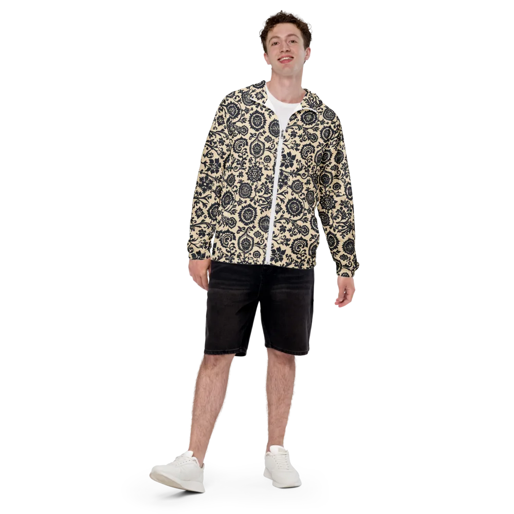 Nocturne Garland on Men's Windbreaker — Front
