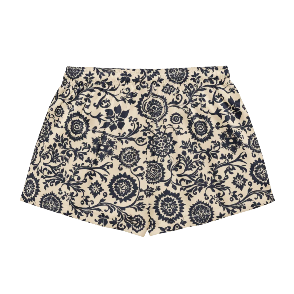 Nocturne Garland on Women's Pajama Shorts — Back