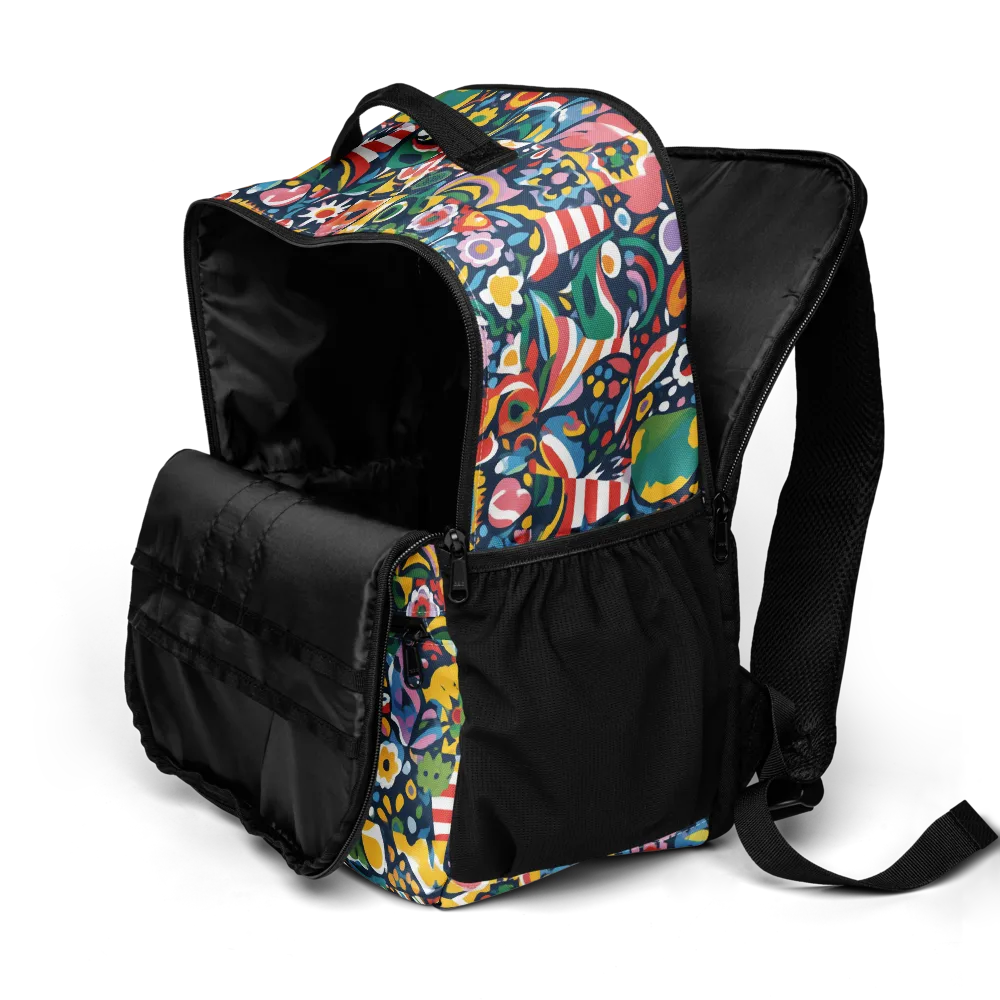 Carnival Herbarium on Utility Backpack — Product details 2