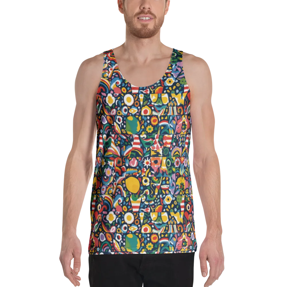 Carnival Herbarium on Men's Tank Top — Front