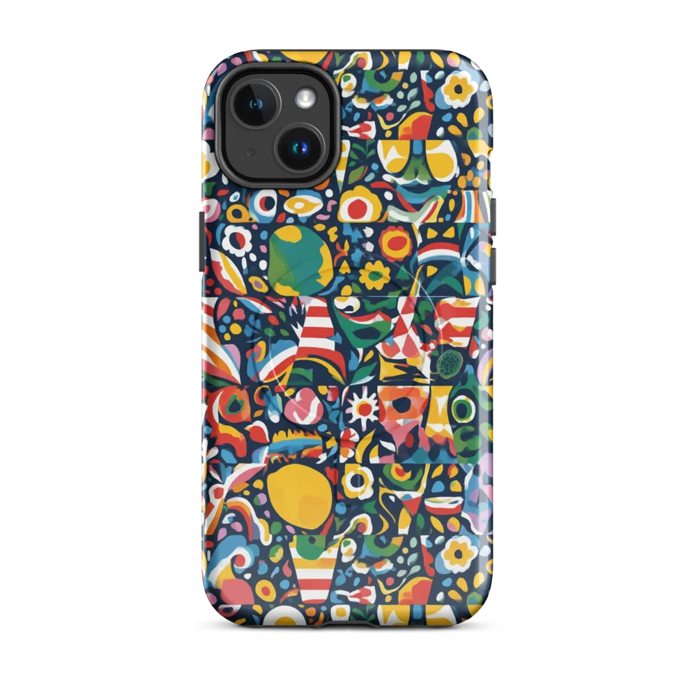 Carnival Herbarium on MagSafe Tough Case for iPhone® — Front