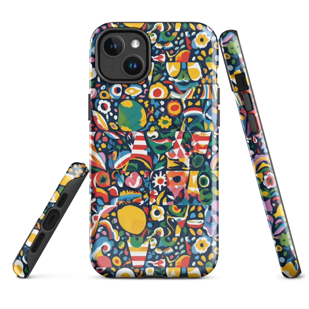 Carnival Herbarium on MagSafe Tough Case for iPhone® — Front