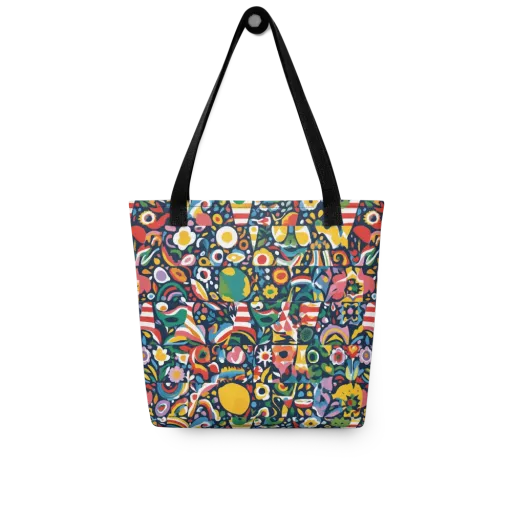 Carnival Herbarium on a Tote Bag