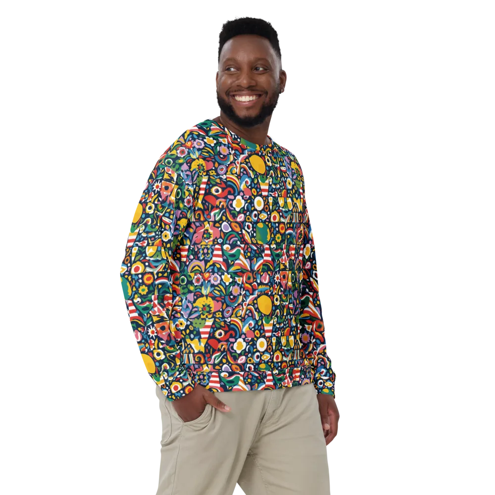 Carnival Herbarium on Sweatshirt — Front