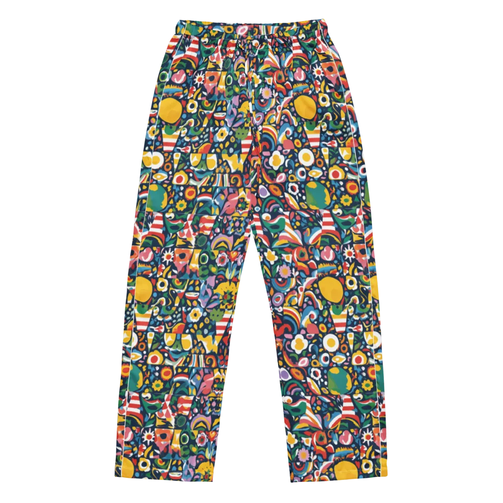 Carnival Herbarium on Women's Pajama Pants — Front