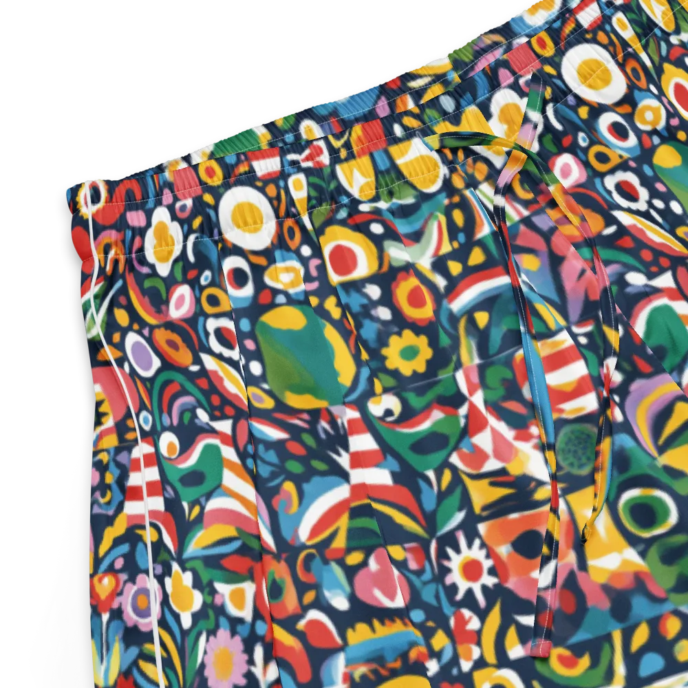 Carnival Herbarium on Women's Pajama Shorts — Product details