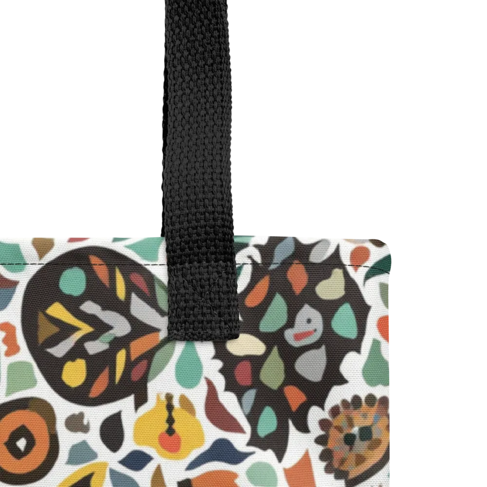 Folk Garden Mosaic on Tote Bag — Product details