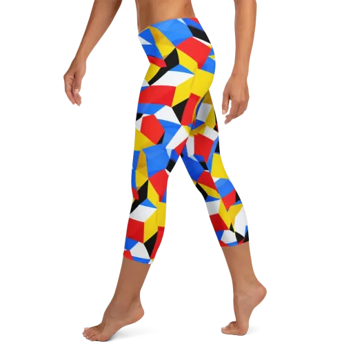 Primary Velocity on a Capri Leggings
