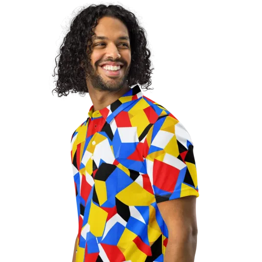 Primary Velocity on a Men's Slim Fit Polo Shirt