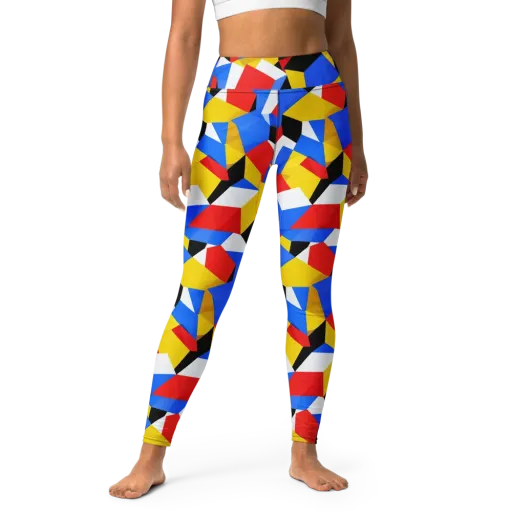 Primary Velocity on a Yoga Leggings