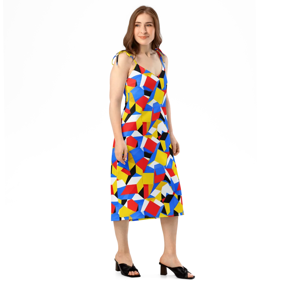 Primary Velocity on Slip Dress — Right Front