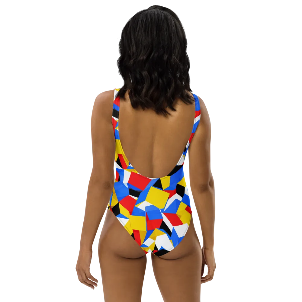 Primary Velocity on One-Piece Swimsuit — Back